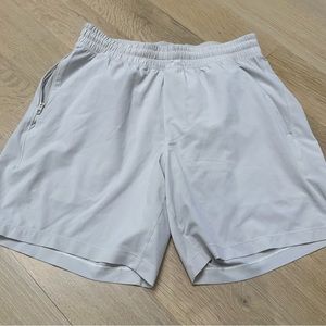 Lululemon Pace Breaker Linerless Shorts 7” Bone color